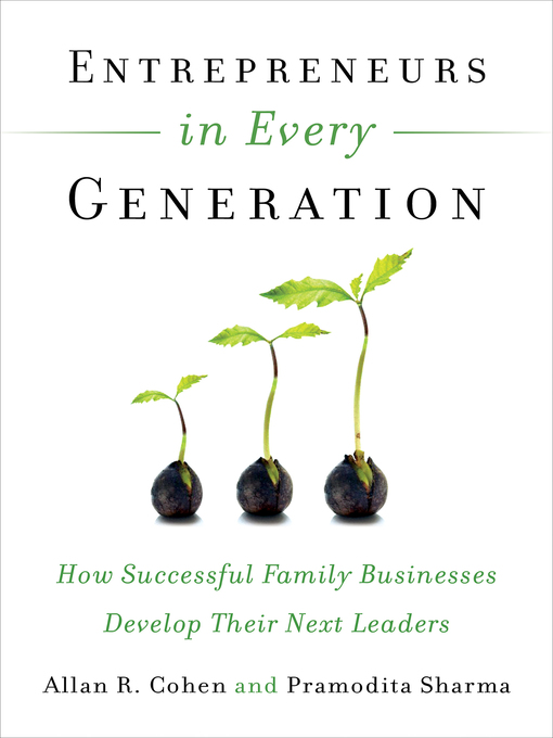 Title details for Entrepreneurs in Every Generation by Allan Cohen - Wait list
